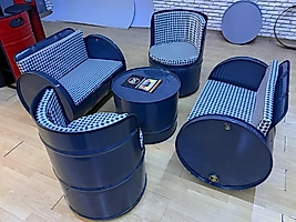 Varil Koltuk Takımı Mon 2+2+1+1